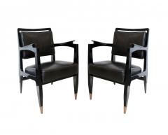 Raphael Raffel Pair of rare armchairs - 3342480