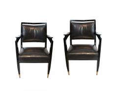 Raphael Raffel Pair of rare armchairs - 3342482