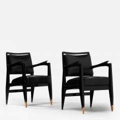 Raphael Raffel Pair of rare armchairs - 3343225