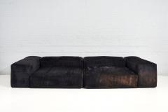 Raphael Raffel Raphael Raffel Monumental Black Sofa 1980 - 2357033