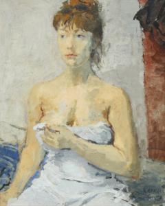 Raphael Soyer Woman Wearing a Slip - 184508