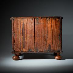 Rare 17th Century Miniature William and Mary Walnut Table Top Chest circa 1690 - 3129218