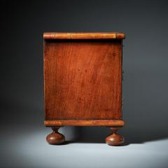 Rare 17th Century Miniature William and Mary Walnut Table Top Chest circa 1690 - 3129220