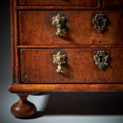 Rare 17th Century Miniature William and Mary Walnut Table Top Chest circa 1690 - 3129231