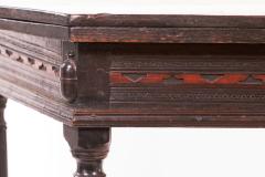 Rare 17th Century Oak Credence Table English Circa 1650  - 2945883