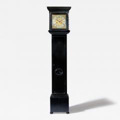 Rare 17th Century William and Mary 10 Inch Ebonised Longcase Grandfather Clock - 3132319