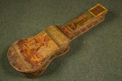 Rare 18th Century Italian Neoclassical Guitar Case - 35444