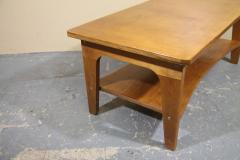 Rare 1960s Plywood Coffee Table - 3318429