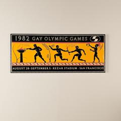 Rare 1982 Gay Olympic Games Poster - 3436391