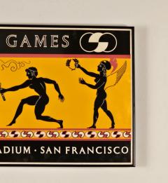 Rare 1982 Gay Olympic Games Poster - 3436394