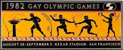 Rare 1982 Gay Olympic Games Poster - 3436407