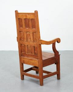 Rare 19th c Canadian Tall Back Armchair - 2619950