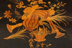 Rare Aesthetic Movement Ebonized Center Table w Bronze Masks ca 1870 - 4501679