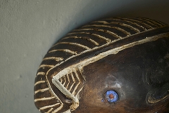 Rare African Bena Lulua Mask Kasai Region DR Congo Early to Mid 20th Century - 4803525