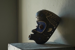Rare African Bena Lulua Mask Kasai Region DR Congo Early to Mid 20th Century - 4803606