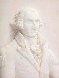 Rare American Marble Portrait Presentation Bust of George Washington C 1835 - 2458272