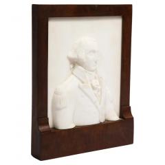 Rare American Marble Portrait Presentation Bust of George Washington C 1835 - 2458278
