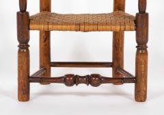 Rare American Pilgrim Childs Chair with Dramatic Finials - 4002639