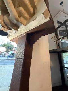 Rare Ancienne Architectural Lion Head c 1885 - 4220275