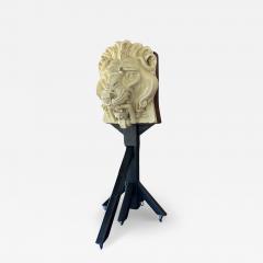 Rare Ancienne Architectural Lion Head c 1885 - 4221982