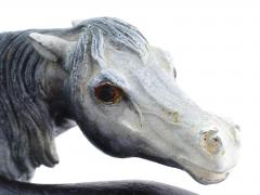 Rare Antique Austrian Vienna Arabian Bronze Horse Figurines Bergman Sculpture - 4096583