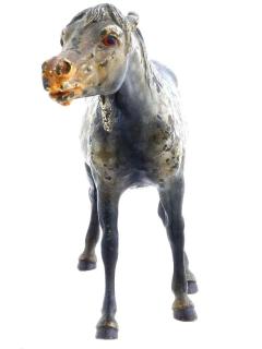 Rare Antique Austrian Vienna Arabian Bronze Horse Sculpture Figure - 4096570
