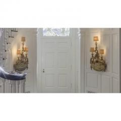 Rare Antique French Giltwood Wall Light Sconce 1 of 2 Available - 4512845