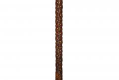 Rare Antique Gadget Cane Concealed Oil Lamp Lantern Walking Stick - 4502388