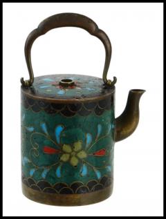 Rare Antique Japanese Meiji Cloisonne Enamel Water Dropper - 3903409