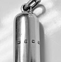 Rare Antique Silver Whistle Birmingham 1899 Joseph Adelman  - 1793358