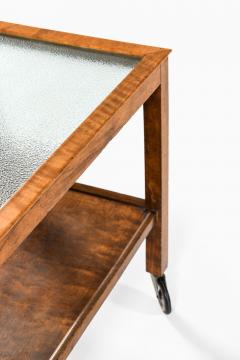 Rare Bar Cabinet in Birch and Glass 1930 - 4555455