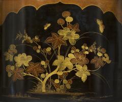 Rare Baroque Tea Table With Exquisite Decoration In Japanese Hiramaki E Lacquer - 3152451
