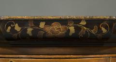 Rare Baroque Tea Table With Exquisite Decoration In Japanese Hiramaki E Lacquer - 3152453