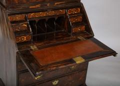 Rare British Colonial Macassar Ebony Bureau Bookcase c 1720 - 4601500