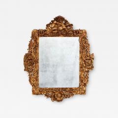 Rare Charles II Giltwood Mirror - 3836456