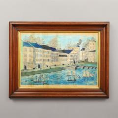 Rare City Scape of New York American Hotel and City Hotel - 4533159