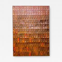 Rare Copper Wall Panelling Cladding by Edit Oborzil 1971 - 2044636