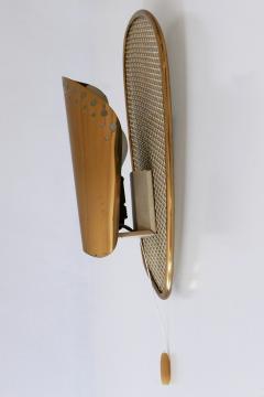 Rare Decorative Mid Century Modern Brass Sconce or Wall Lamp Germany 1950s - 4184821