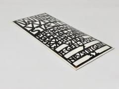 Rare Domed Wiener Werkstaette Vienna Art Nouveau Enameled Advertising Sign - 4057482
