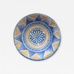 Rare Dutch Maiolica plate with geometrical star design 16th century - 4644182