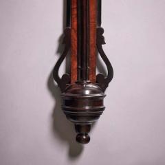 Rare Early 18th Century Queen Anne Walnut Stick Barometer Circa 1705 1710 - 3944887