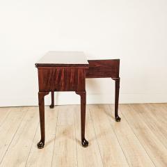 Rare Early English Mahogany Folding Table Desk circa 1775 - 4328814