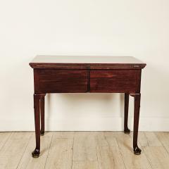 Rare Early English Mahogany Folding Table Desk circa 1775 - 4328816