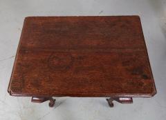 Rare Early George II Oak Lowboy c 1730 45 - 4598610