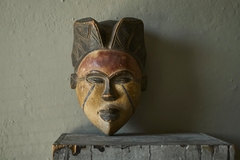 Rare Early to Mid 20th Century African Bena Lulua Mask Kasai Region - 4803594