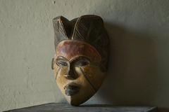 Rare Early to Mid 20th Century African Bena Lulua Mask Kasai Region - 4803614