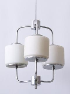 Rare Elegant Art Deco or Bauhaus Chandelier or Pendant Lamp Germany 1930s - 2672839