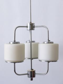 Rare Elegant Art Deco or Bauhaus Chandelier or Pendant Lamp Germany 1930s - 2672843