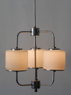 Rare Elegant Art Deco or Bauhaus Chandelier or Pendant Lamp Germany 1930s - 2672850