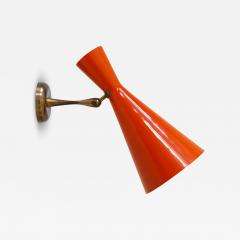 Rare Elegant Mid Century Modern Diabolo Sconce or Wall Lamp Germany 1950s - 4101519